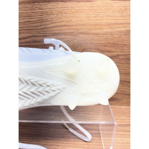 Adidas Adizero Electric 1 II Football Cleats White Silver IF1914 Men's Size 9 - Picture 7 of 11